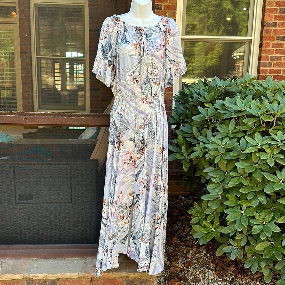 ANTHROPOLOGY, JAASE, MAXI DRESS, EUC, sz med